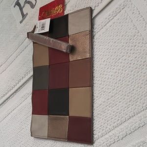 CARLOS SANTANA MULTI-COLORED LARGE CLUTCH